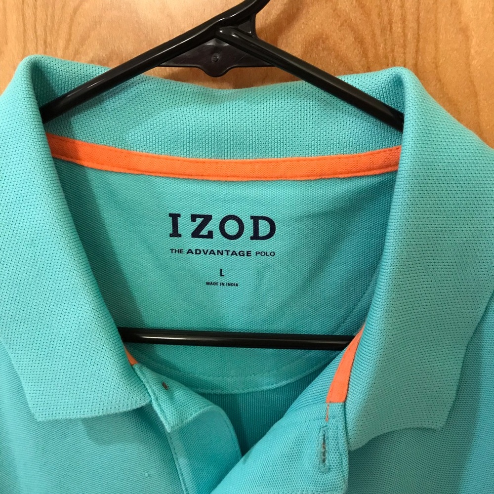 Men's Izod short sleeve polo - Picture 3 of 4